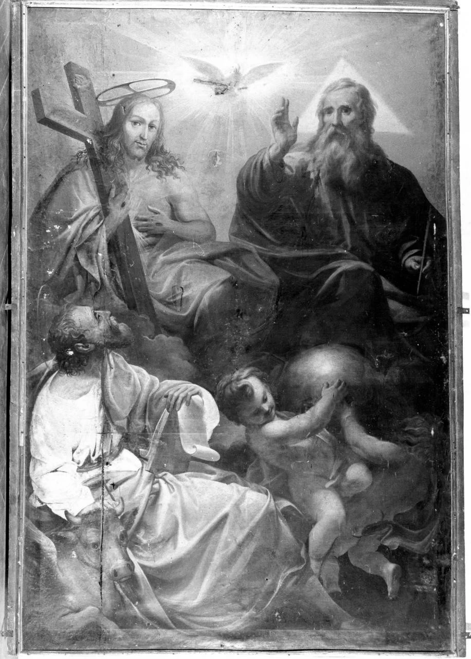 Pier Dandini - San Luca e Trinità, Reggello, Firenze, attribuito